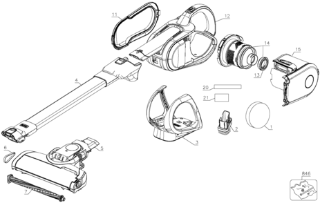 Part Location Diagram of 90592224 DeWALT BELT, DRIVE